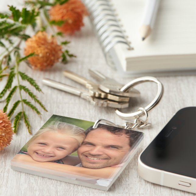 custom photo key ring (Front Right)