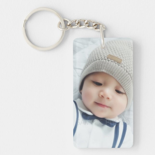 Custom Photo Key Ring (Front)