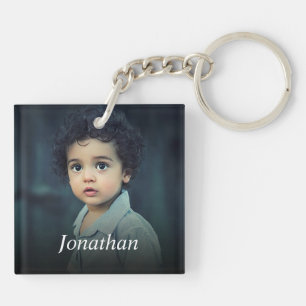 Custom Photo Key Ring