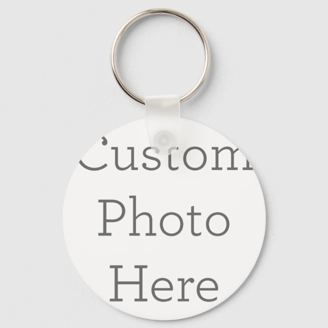 Metal Circle Keychain, 2" (Front)
