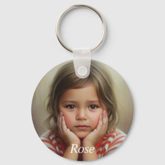 Custom photo keychain