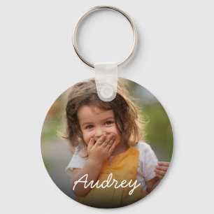 Custom Photo Keychain Personalised with Name