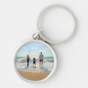 Custom Photo Keychain - Your Own Design - Summer