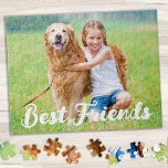 Custom Photo Kids Pet Dog Best Friends Picture Jigsaw Puzzle<br><div class="desc">Looking for a unique and personalised way to capture your precious memories with family, friends, and pets? Look no further than our modern and simple jigsaw puzzle featuring your favourite photos and portraits! Whether you're a dog lover or looking for a special remembrance keepsake of a loved one, our custom...</div>