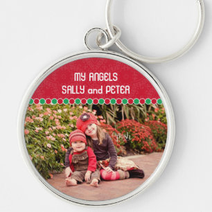 Custom Photo Large Premium Keychain