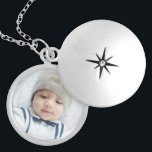 Custom Photo Locket Necklace<br><div class="desc">Create your own personalised photo gift by add your own photo,  from your beloved family photo to your adorable pet photo,  to make your design unique.

Please Note: Photos shown on product are sample photos with watermark for presentation purposes only.</div>