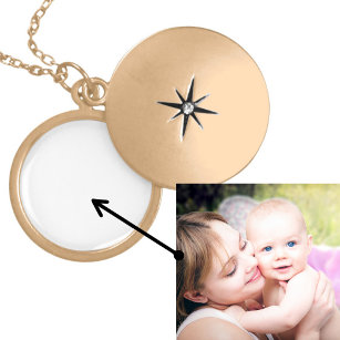 Custom Photo Logo Art Slogan Create It Yourself Gold Plated Necklace