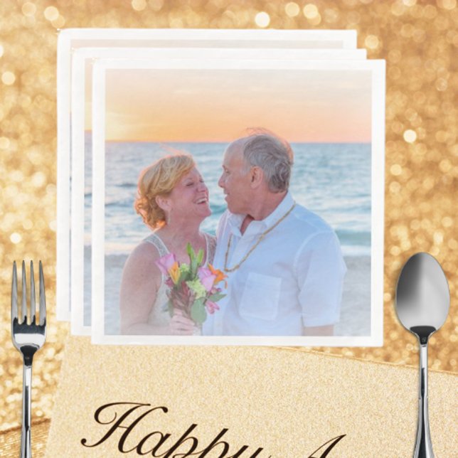 Custom Photo Logo Art Slogan Standard Napkin (Creator Uploaded)