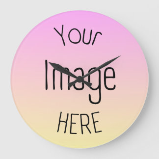 Custom Photo & Logo Clocks – Personalised
