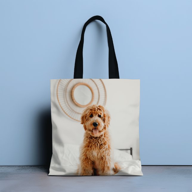 Custom Photo Logo Everyday Carry Gift Tote Bag (Creator Uploaded)