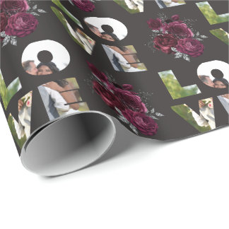 Custom Photo Love Wedding Wrapping Paper