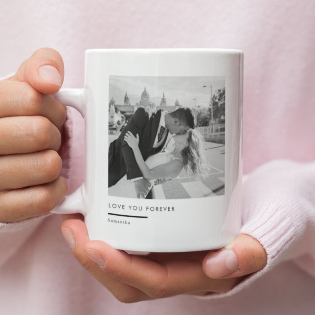 Custom Photo – Love You Forever Coffee Mug (Creator Uploaded)