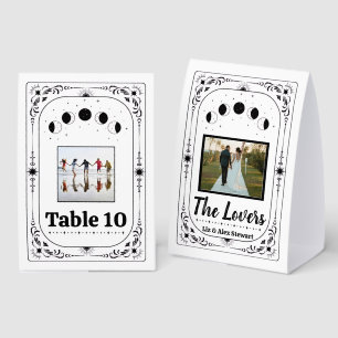 Custom Photo Lovers Bride Groom Tarot Hallowedding