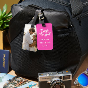 Custom Photo Luggage Tag