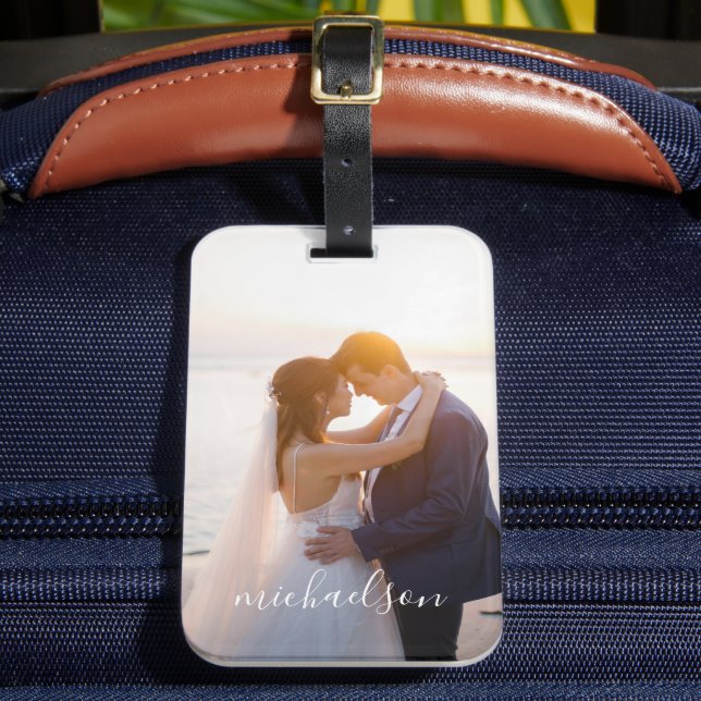 Custom Photo Luggage Tag (Front Insitu 2)