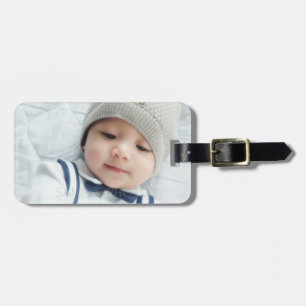 Custom Photo Luggage Tag