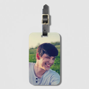 Custom Photo Luggage Tag