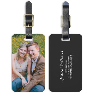 Custom Photo Luggage Tag