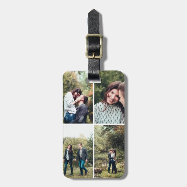 Custom Photo Luggage Tag (Front Vertical)