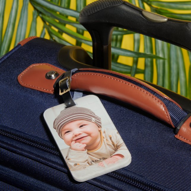 CUSTOM PHOTO LUGGAGE TAG (Front Insitu 1)