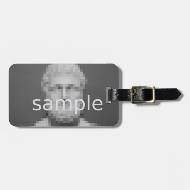 Custom photo luggage tag | Add your image here (Front Horizontal)