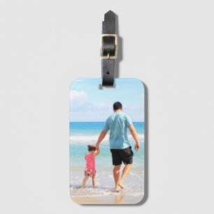 Custom Photo Luggage Tag Your Own Design with DAD