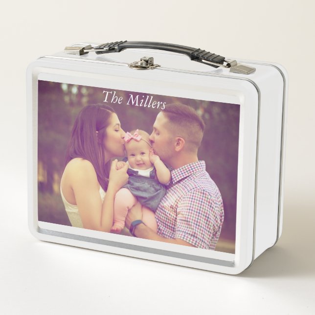 Custom Photo Lunch Box (Front)