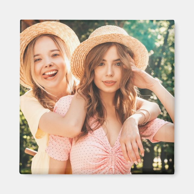 Custom photo magnet (Front)