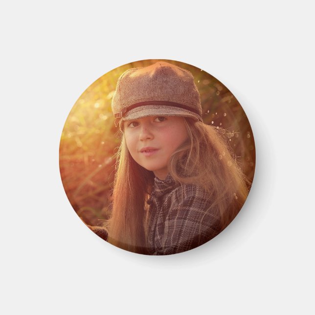 CUSTOM PHOTO Magnet (Front)