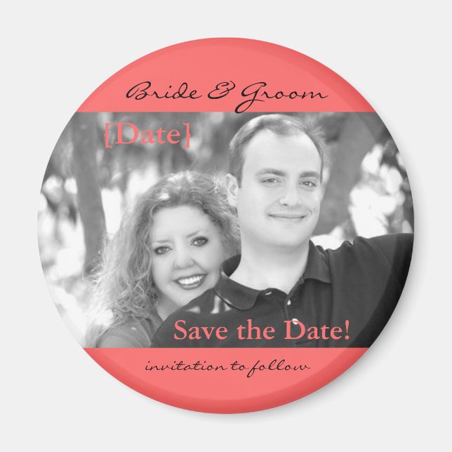 CUSTOM PHOTO Magnet (Front)