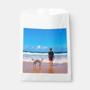 Custom Photo Make Your Own Design - I Love My Pet Favour Bags