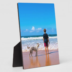 Custom Photo Make Your Own Design - I Love My Pet Plaque