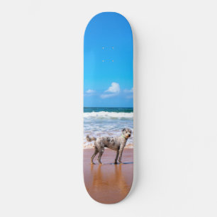 Custom Photo Make Your Own Design - I Love My Pet  Skateboard