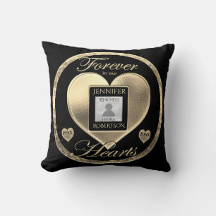 Custom Photo Memorial in Loving Memory Cushion