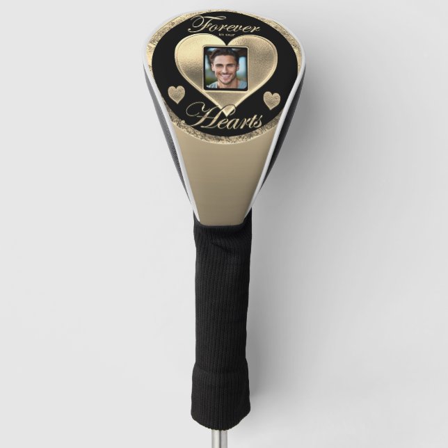 Custom Photo Memorial in Loving Memory  Golf Head Cover (Front)