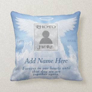 Custom Photo Memorial Stairway to Heaven Cushion