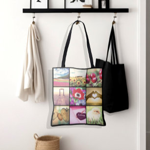 Custom photo Memories in Motion  Tote Bag