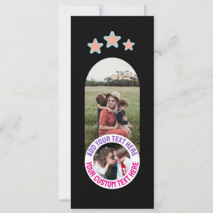 📸 Custom Photo & Message Card – Personalised Text