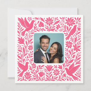 Custom Photo Mexican Otomí Tenango Save the Date I Invitation