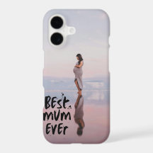 Custom Photo Modern Best Mum Ever