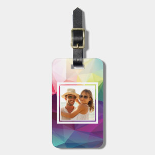 Custom Photo Modern Design Luggage Tag