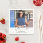 Custom Photo Modern Happy Retirement Party