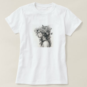 Custom Photo  Modern Mum Mother's Day Gift T-Shirt