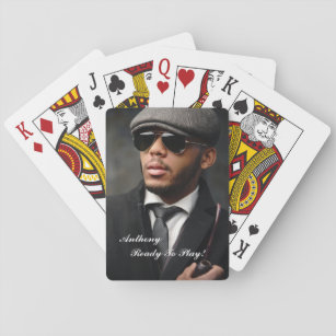 Custom Photo Modern Personalised  Playing Cards