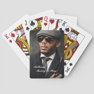 Custom Photo Modern Personalised Playing Cards