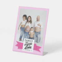 Custom photo modern quote family cute newborn