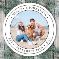 Custom Photo Modern Wedding 