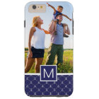 Custom Photo & Monogram Anchor pattern