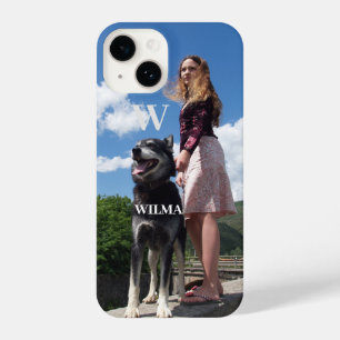 Custom Photo Monogram Apple iPhone X 11 12 13 14 iPhone 14 Case