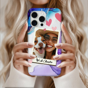 Custom Photo Monogram Name Your phone case